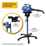 XPOWER B-4 Professional Pet Grooming Force Dryer with Powerful and Quiet Motor, Variable Speed Control, Versatile For All Coats and Breeds