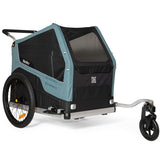 Burley Bark Ranger | XL Dog Bike Trailer & Stroller, Roomy Interior, Mesh Ventilation & Reinforced Removeable Floor