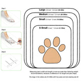 Ultra Soft Waterproof & Dirt-Resistant Yellow Dog Boots by Quality Life Hack (Plus One Free) - Size Extra Small