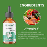 NTCARE Vitamin E Oil for Dogs, 2 fl oz, Immune Support, Skin and Coat Health Supplement, 60 Servings