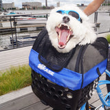 BiKase Durable Dog Bike Basket & Carrier, Rear Mount Pet Basket for Bikes with Super Comfort Mat and Cover, Ideal for Small Dogs and Cats up to 12 lbs