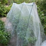 Agfabric Garden Netting 9.5'x30' Insect Pest Barrier Bird Netting for Garden Protection,Row Cover Mesh Netting for Vegetables Fruit Trees and Plants,White