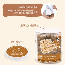 Load image into Gallery viewer, Dancing Tail Freeze Dried Raw Cat and Dog Treats, Healthy Limited Ingredient Chicken Cube Weight Control Traing Treats for Small Dogs Cats 5 Ounce
