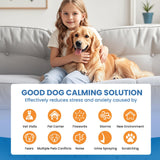 Yirr Dog Calming Diffuser, 8 in 1 Dog Pheromones Calming Diffuser, Relaxing Pheromone for Dogs Relief Stress Anxiety Reduce Aggression Barking, Help Train Dog to Pee, 2 Diffuser 6 Refill(48ml)
