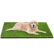 Load image into Gallery viewer, Artificial Grass, 26”x51'' Dog Pee Pads, Professional Dog Potty Training Rug, Grass Mat with Drainage Holes, Pet Turf Indoor Outdoor Flooring Fake Grass Doormat-Easy to Clean (26"x51")

