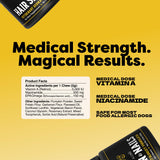 Medical-Strength Hair Skin & Nails Dog Chews | Vitamin A Retinol & B3 Niacinamide for Dogs | EPA Omega 3 for Dog | Relieve Itching, Flaky Skin & Brittle Nails | 90 Chews