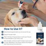 asomooh Cataract Drops for Dogs, Dog Eye Drops, Improve Vision Clarity, Improve Eye Vision and Cataracts(2 x 10 mL)