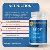 Halscion Cognitive Support and Stress Relief for Dogs by Gold Standard Herbs, All Natural Rehmannia Combination, 85 gram Powder, White