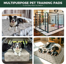 Load image into Gallery viewer, FXW Washable Pee Pads for Dogs, Puppy Pads with Super Absorbent, Specifically Designed for FXW Rollick/Homeplus 24inch 8 Panels Dog Playpen, 63" Square, Khaki, 1 Pack
