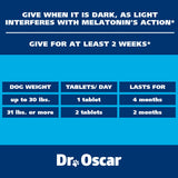 Dog Sleep Aid for Dogs, Better Than Melatonin or Calming Chews Only, Best Sleeping Pills + Melatonin, 120 Tablets, Puppy Sleep Aid, USA