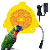 ZHEQOGZH Bird Cage Heater for Cockatiels Parrots Conure Finches Parakeets Heater Snuggle Up Bird Warmer 12V 18W, Size 5.3" x 4.7"