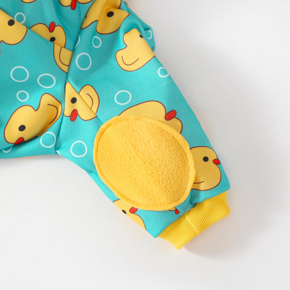 Dog Hoodie Pullover Sweatshirts Soft and Stretch Pets Clothes Yellow Duck Hooded for Medium Large Dogs（Yellow Duck 2XL）