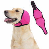 LIANZIMAU Quiet Ears for Dogs Comfort Calming Hoodie Dog Ear Covers for Noise & Anxiety Relief Ear Wraps for Dog Adjustable Dogs Ear Muffs Noise Protection Firework,Grooming and Force Drying