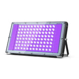 100W LED UV Black Light, Powerful UV Spotlight, IP66, 395nm UV Lamp for Christmas, Halloween Glow Party(1 Packs)