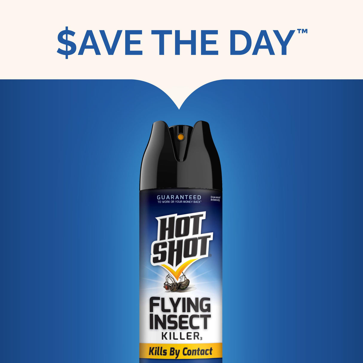 Hot Shot Flying Insect Killer, 15 Ounces, Aerosol Kills Houseflies, Mosquitoes and Flying Insects Indoors and Outdoors, Clean Fresh Scent, 3 Pack