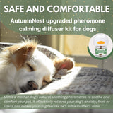 8-in-1 Calming Diffuser for Dog – Pheromone-Based Dog Anxiety Relief, 2 Plug-Ins & 6 Refills for 180-Day Stress Support – Helps Promote Calm Behavior, Safe & Non-Toxic, Anxiety Relief for Dogs