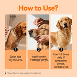 PUAINTA Hot Spot Treatment for Dogs, Soothing Skin Cream, Quantum Silver and Coconut Oil to Gently Soothe & Moisturize Dry, Sensitive, Irritated Skin