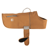Carhartt Quick Duck Fleece Lined Dog Jac, Water-Repellent Dog Vest, Carhartt Brown, Large