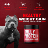 Convenient Real Meat Protein Powder for Dogs | 283mg Pure Protein Powder for All Dog Breeds | Nourishing Daily Protein Dogs. Fast Results. No Raw Meat Needed. 30 Day Supply (60 Servings) Dog Protein