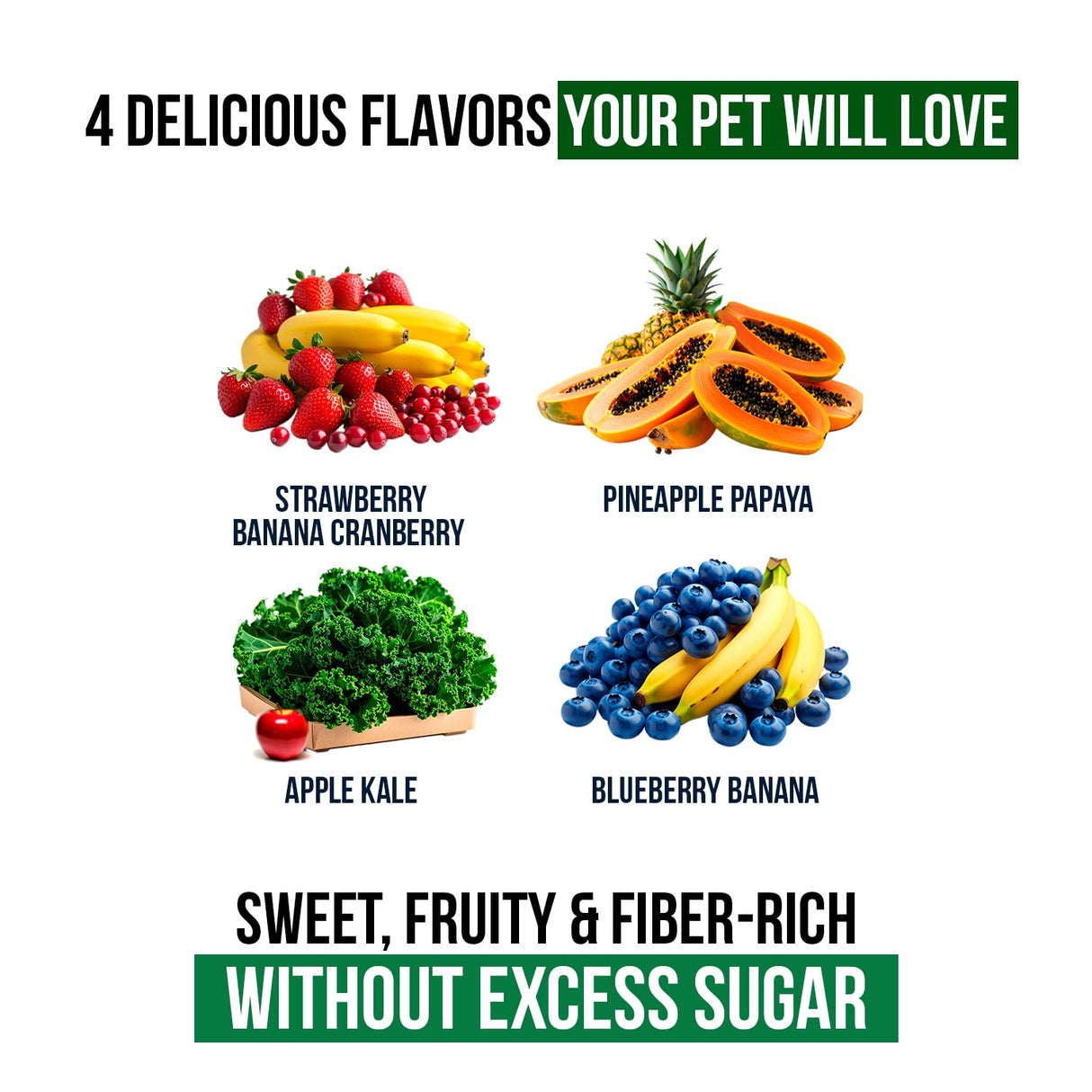 Sherwood Pet Health Snackies for Chinchillas, Rabbits & Guinea Pigs, Grain-Free, Real Fruit, Low Sugar and High in Fiber Treats in Multiple Flavors