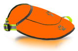 Funtone Colors Dog Reflective Vest - Comfortable Jacket Safety Hunting, High Visibility for Dogs with Elastic Straps and Clasp Closure-Orange, Medium