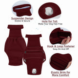 Leletail Dog Diapers Female Reusable Washable Period Diaper with Suspender,Adjustable Dog Panties Anti-Harassment, Doggie Diapers for Incontinence, Heat Cycles, or Senior Dogs（XS-XL