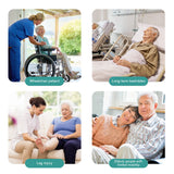 YHK Tubular Slide Sheet Transfer, Car Transfer Aid Easy Slide Sheet Positioning for Automotive Bed Flip Repositioning Home Care Assisted Mobility for Elderly Device (Blue, 28"x47")