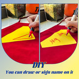 Red Dog Hero Costume Cape for Halloween and Parties (Medium)