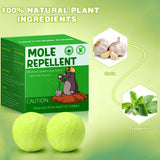 12pack Mole Repellent, Gopher Repellent, Vole Repellent, Powerful Mole Repellent for Lawn Garden Yard Outdoor, Snake Repellent, Groundhog Repellent, Armadillo Repellent, Mole Deterrent