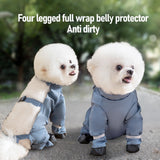 Dog Suspender Boots, Anti Slip Water Proof Adjustable Dog Shoes with Suspender, Paws Protector, Paws Boot Leggings for Small Medium Large Dog, Snow, Rain, Hiking, Hot Pavement (S)