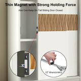 Cabinet Magnetic Catch 4 Pack Ultra Thin Cabinet Door Magnets Stick on Drawer Magnets Cabinet Latch Magnetic Closures for Cabinets Kitchen Closet Door Closing Magnetic Door Catch Closer