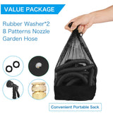 PAGE HODGE Expandable Garden Hose No-Kink Flexible Water Hose Triple Layered Latex 50 Foot