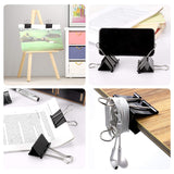 Ufmarine Extra Large Binder Clips 2.4 Inch Length, Jumbo Binder Clips for Office (8 Pcs)
