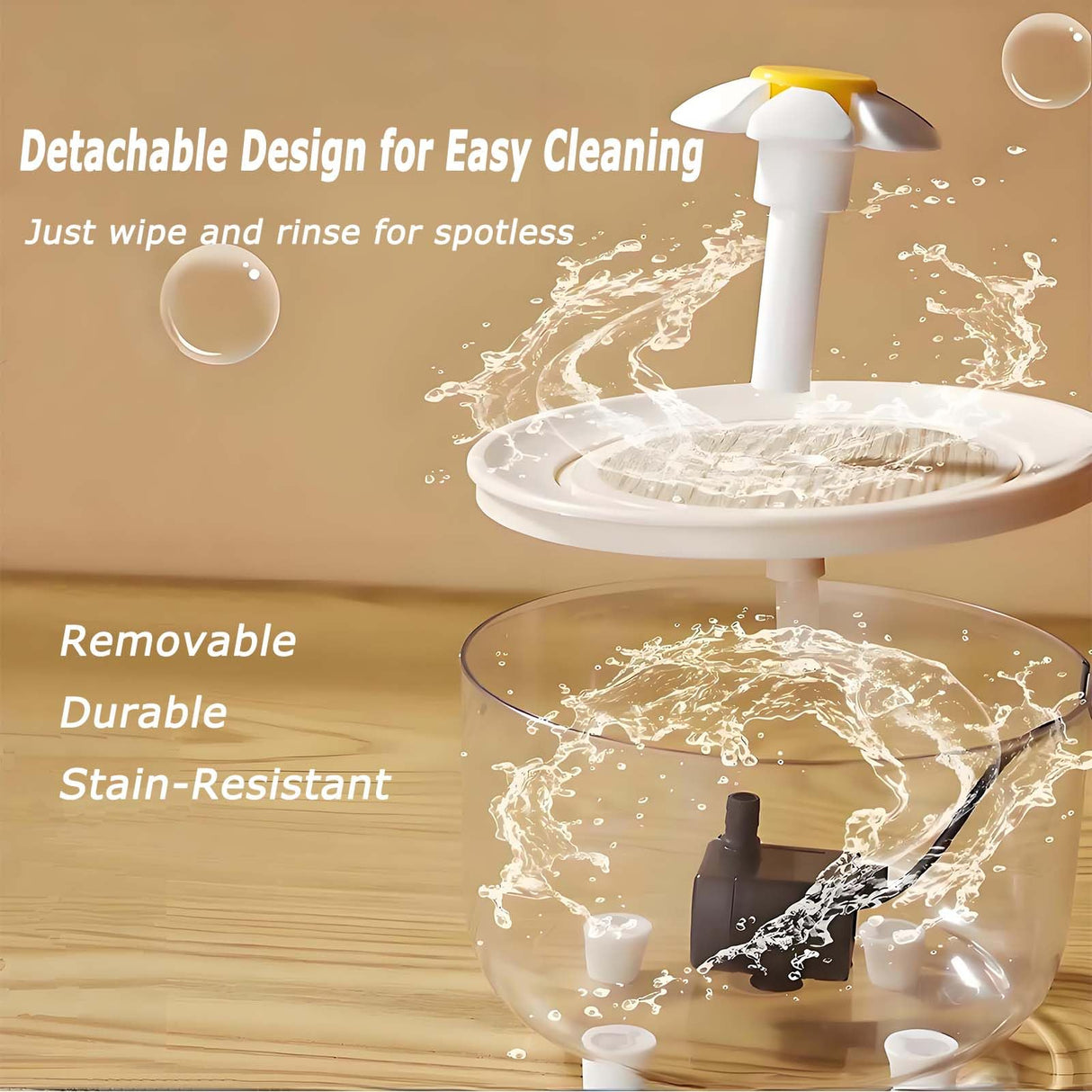 Petlex Bird Bath Indoor Automatic Parrot Shower Bathtub with Pump Recirculating Filtration Safe for Birds to Bathe or Drink, Perfect for Parakeets Budgie Cockatiels Lovebirds Finches Canaries