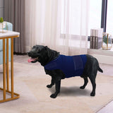 cattamao Comfort Dog Anxiety Relief Coat, Dog Anxiety Calming Vest Wrap for Thunderstorm,Travel,4th of July Fireworks,Vet Visits,Separation Anxiety Relief for Dogs (XL,Navy)