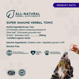 Animal Essentials Super Immune - Dog & Cat Immune Support for Puppies with Olive Leaf Extract & Echinacea, Olive Root for Dogs, Supports Respiratory Health & Overall Wellness - 2 fl oz