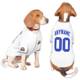 Custom Dog Baseball Jersey with Name Number Logo for Small Pet Dogs-Personalized Dog Shirts