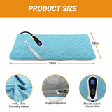 RC SLL Dog Heating Pad 28x18in, Pet Heating Pad for Dogs with Timer Temperature Control, Waterproof Whelping Mats Heated Dog Bed with Chew Resistant Cord, Soft Cloth Cover