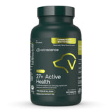 VetriScience 27+ Active Health Chewable Tablets, Canine Plus Daily Multivitamin for Puppies and Adult Dogs, Balanced Vitamins, Minerals and Antioxidants, Health and Wellness Support, Duck, 90 Count