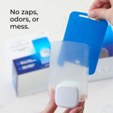 Wondercide - Flying Insect Trap - Indoor Bug Catcher for Fruit Flies, Gnats, Moths, and Mosquitoes - Starter Kit for Home and Kitchen - 1 Plug-in Light and 1 Cartridge