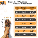 Anti-Slip Dog Paw Protector Pads for Senior Dogs, Dog Paw Adhesive Pads on Hardwood Floor,Senior Pets Essentials with Strong Traction,Puppy Grippers,12 Sets 48 pc S