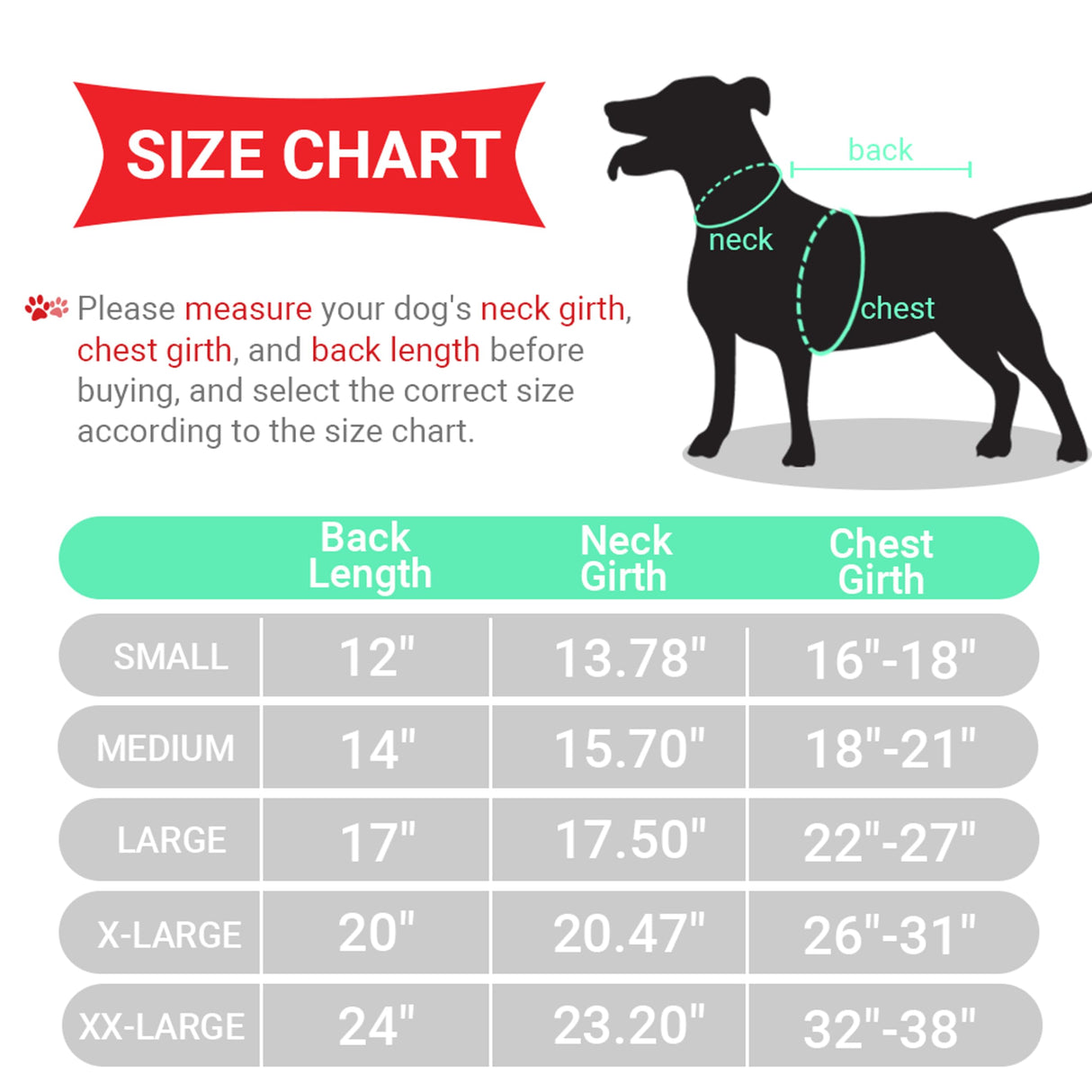 ORZECHKO Dog Winter Coat - Windproof Fleece Warm Thick Dog Jacket Clothes for Cold Weather - Plaid Pet Vest Coat Outfits for Small Medium Large Dogs - Indoor & Outdoor Use (S-XXL)