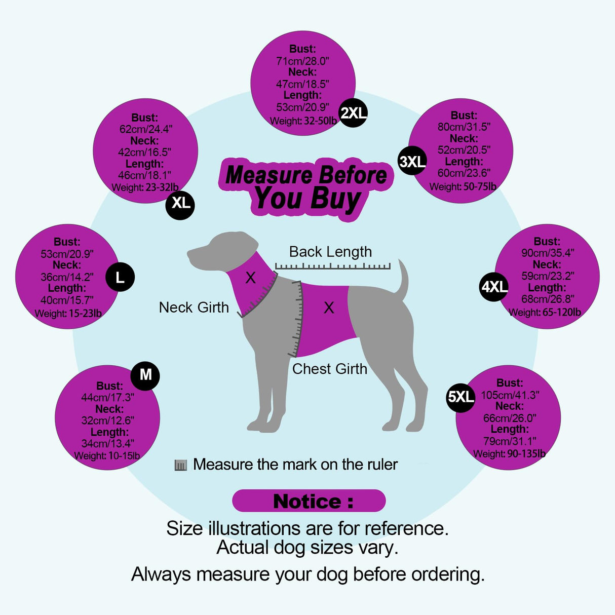 OUOBOB Dog Sweater Thick, Sweaters for Large Size Dogs Comfy, Stretchy Pullover Dog Sweater for Large Doggie, Christmas Dogs Sweaters Unisex, Warm Pet Knitwear Boston Terrier, Frenchie (Purple L)