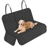 Eamefia Dog Car Seat Cover for Back Seat,New Upgraded Thickened Dog Car Seat Cover,Waterproof and Wear-Resistant Bench Back Seat Cover with Non-Slip Pad,Universal Size Fits Cars, Trucks, SUVs