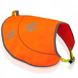 Funtone Colors Dog Reflective Vest - Comfortable Jacket Safety Hunting, High Visibility for Dogs with Elastic Straps and Clasp Closure-Orange, Medium