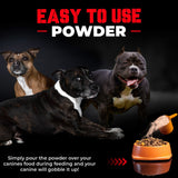 Convenient Real Meat Protein Powder for Dogs | 283mg Pure Protein Powder for All Dog Breeds | Nourishing Daily Protein Dogs. Fast Results. No Raw Meat Needed. 30 Day Supply (60 Servings) Dog Protein