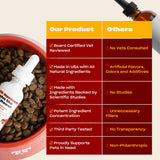 OH NORMAN! Dog Calming Aid Supplement with Chamomile, L-Theanine, Valerian, Passion Flower & Melatonin - Calm Down! by Kaley Cuoco - Ideal for Separation, Thunderstorms, Fireworks & Travel - 1 Fl Oz