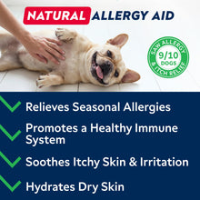 Load image into Gallery viewer, StrellaLab Dog Allergy Relief &amp; Anti Itch Support Chews w/Omega 3: Real Ingredients, Real Taste! Skin &amp; Coat Immune Supplement w/Fish Oil, Pumpkin &amp; Enzymes — Developed by Experts - Made in USA -120Ct
