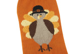 Lanyarco Thanksgiving Fall Dog Clothes Outfit Costume, Turkey Pet Dog Sweater for Large Dogs, X-Large (XL) Size 20" Back Length Orange