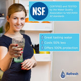 Refresh Replacement for Samsung DA29-00020A, DA29-00020B, HAF-CIN/EXP, 46-9101 Refrigerator Water Filter (1 Pack)